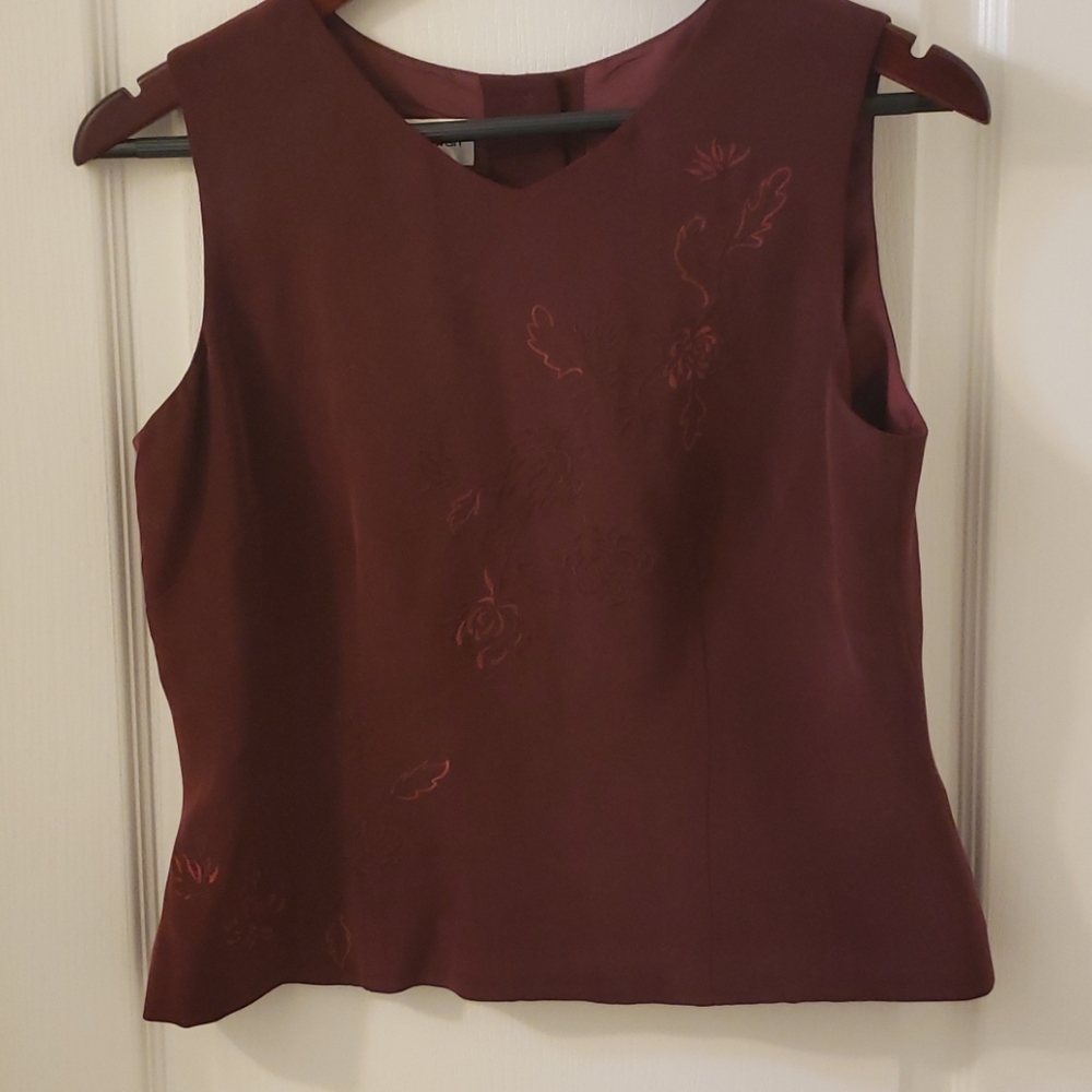 Rena rowan silk top